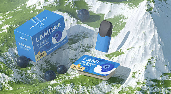 lami徕米推出全新口味-100%真果鲜萃蓝莓